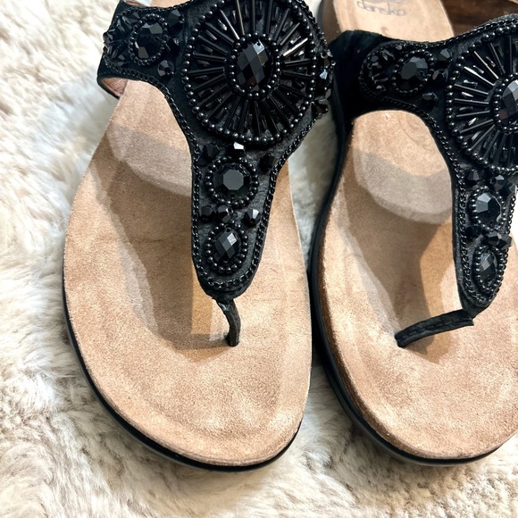 Dansko Pamela Jewelled Sandal Thong 9.5-10 - Picture 5 of 14